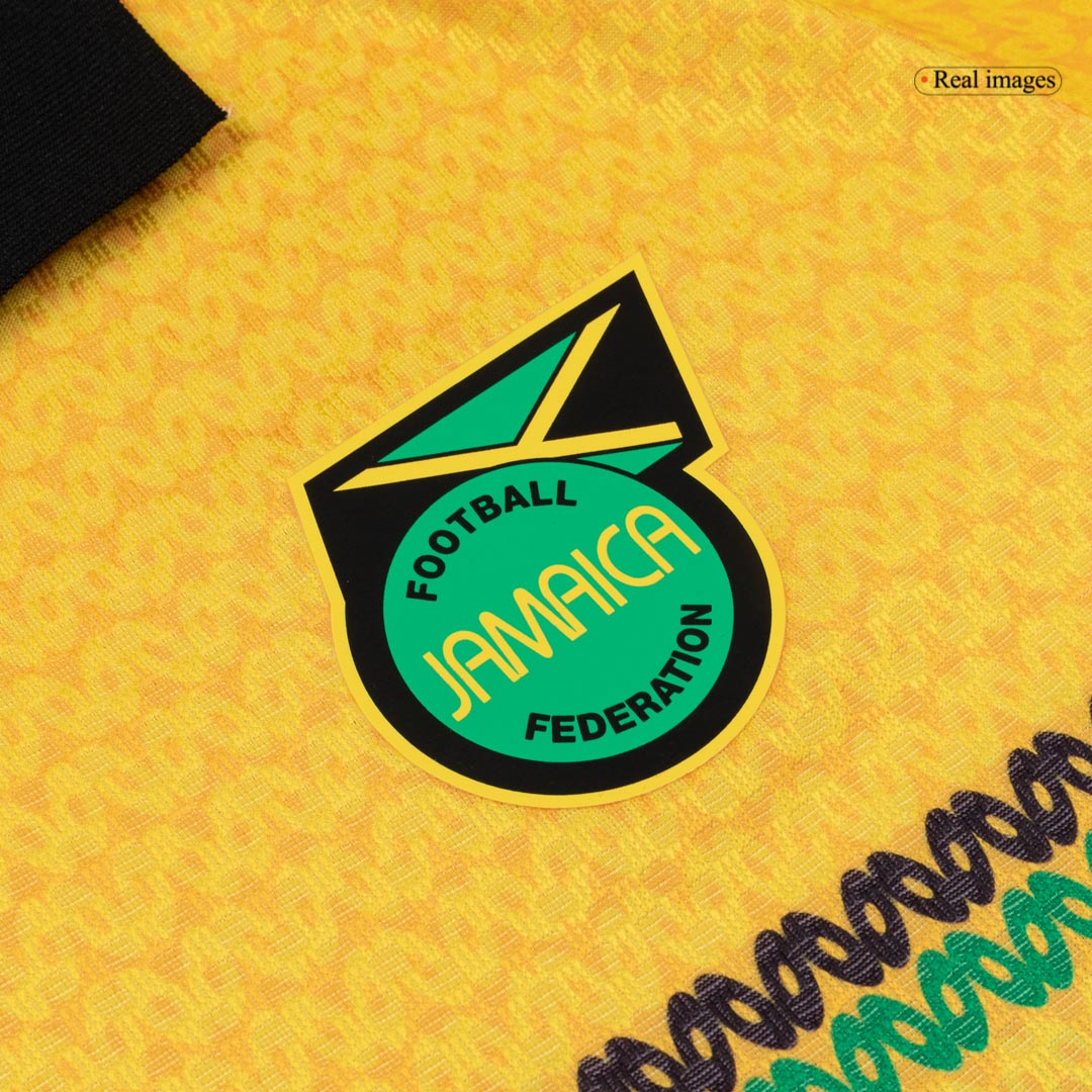 Maillot de foot domicile homme Jamaïque Coupe du Monde 2026 version joueur - Coupe ajustée